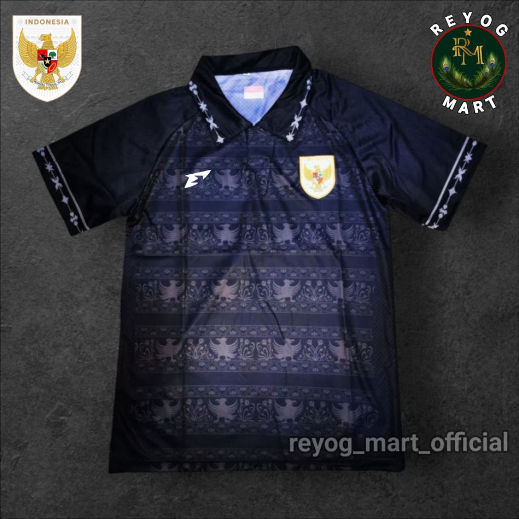 JERSEY TIMNAS INDONESIA GK GOAL KEEPER AWAY HITAM 2025 TERBARU