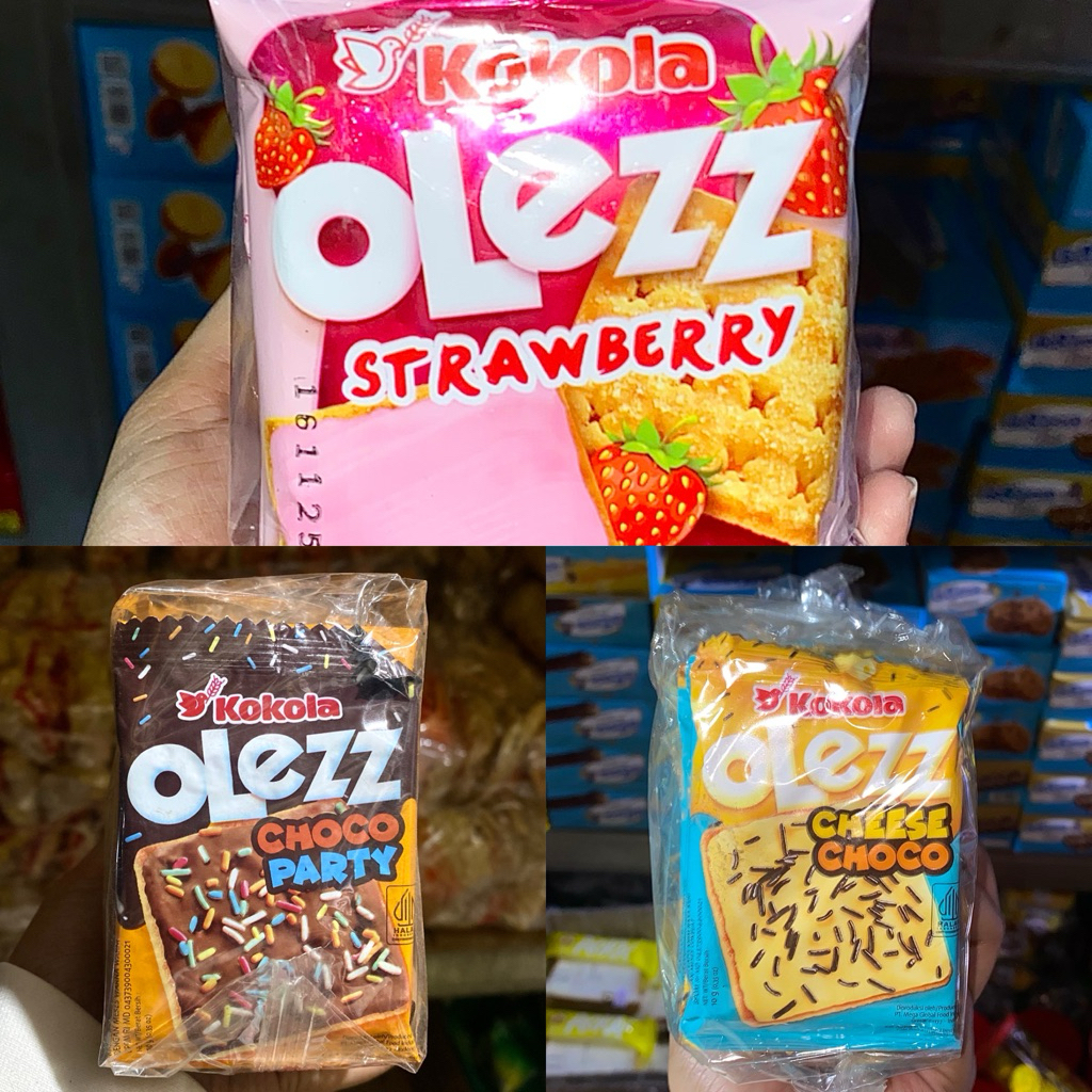 

KOKOLA MALKIST OLEZZ ISI 20pcs @10gr CHEESE CHOCO CHOCO PARTY STRAWBERRY STROBERI