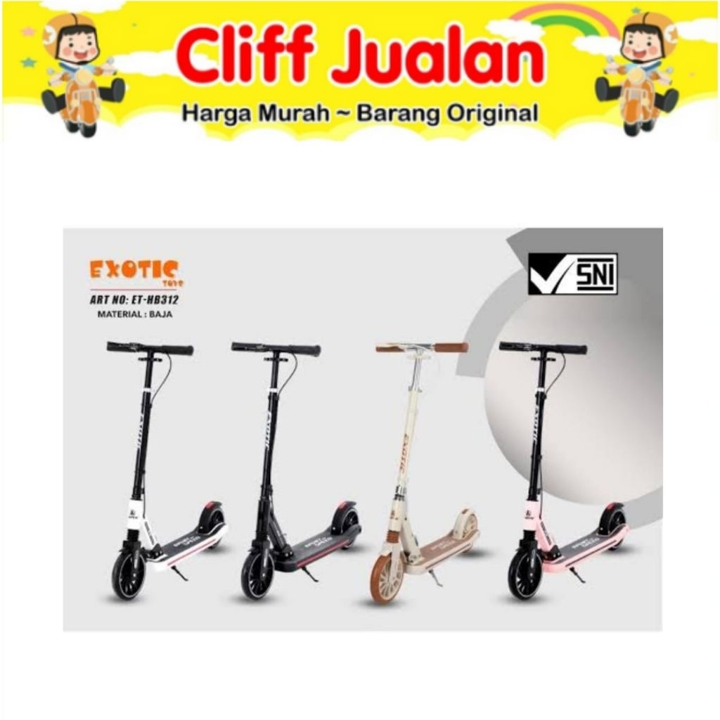 CLIFF JUALAN SCOOTER OTOPED EXOTIC HB - 312