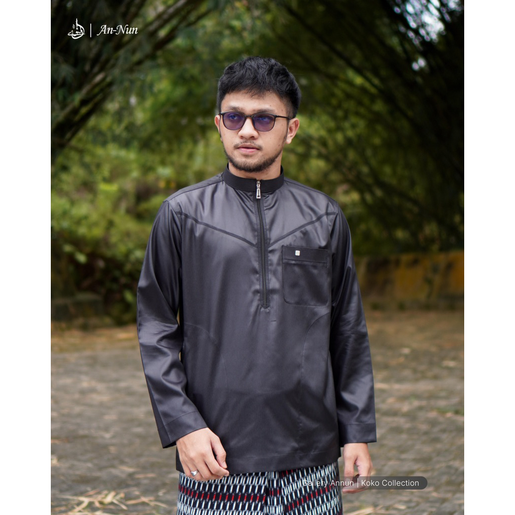 Koko Annun Original Bahan Saudi Grade A Motif Resleting