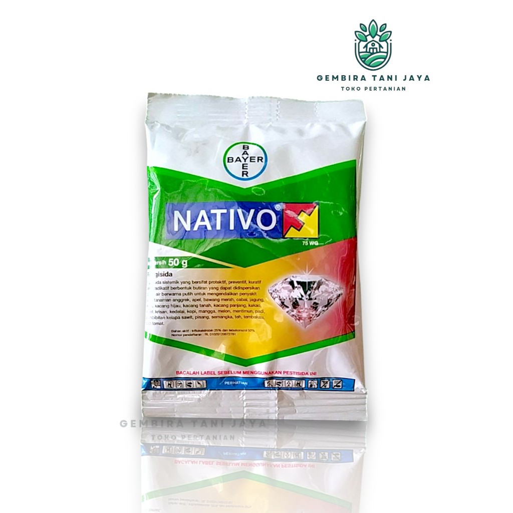 FUNGISIDA SISTEMIK NATIVO 75WG - 50 GRAM