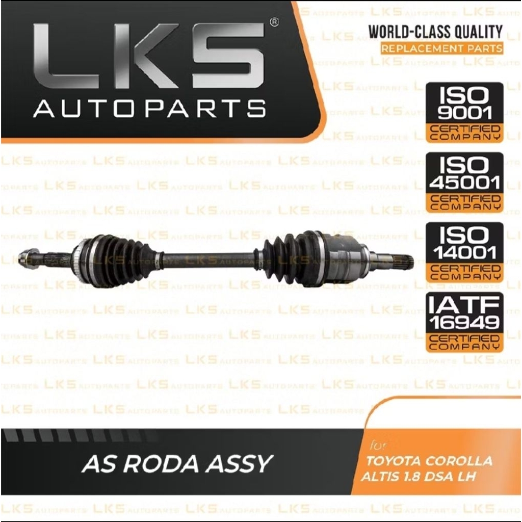 208016 CV JOINT ASSY KIRI COROLLA GREAT AE100 1992-1995 PENDEK