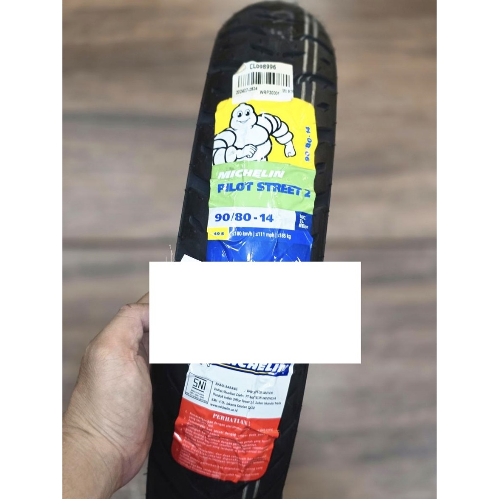 Ban michelin pilot street 2 ukuran 90/80-14 ban tubless vario beat michelin sp