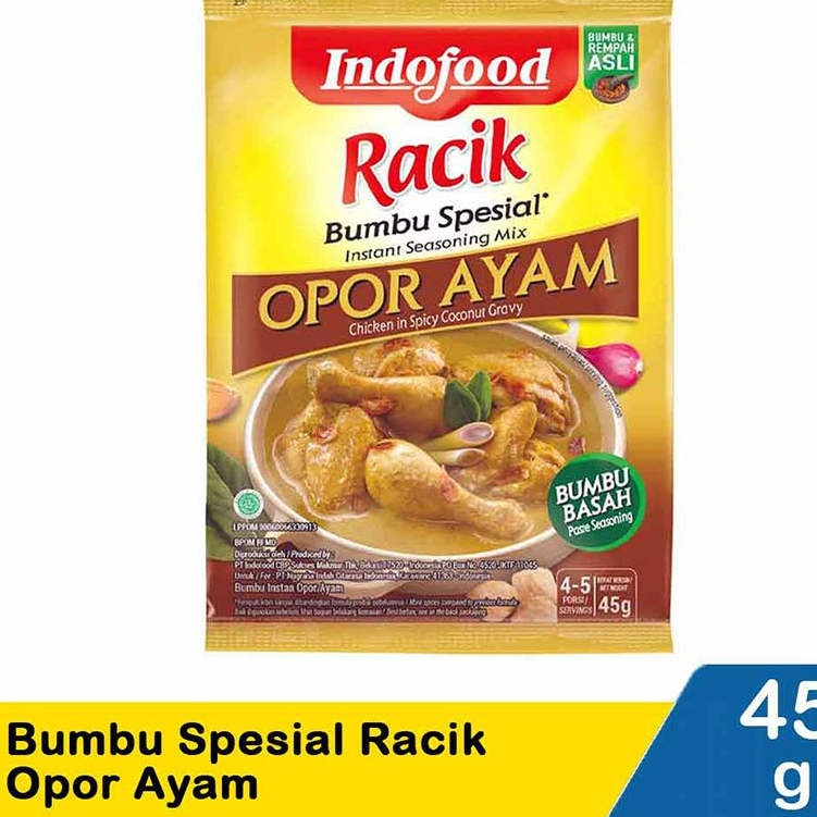 

indofood bumbu spesial racik opor ayam 45g