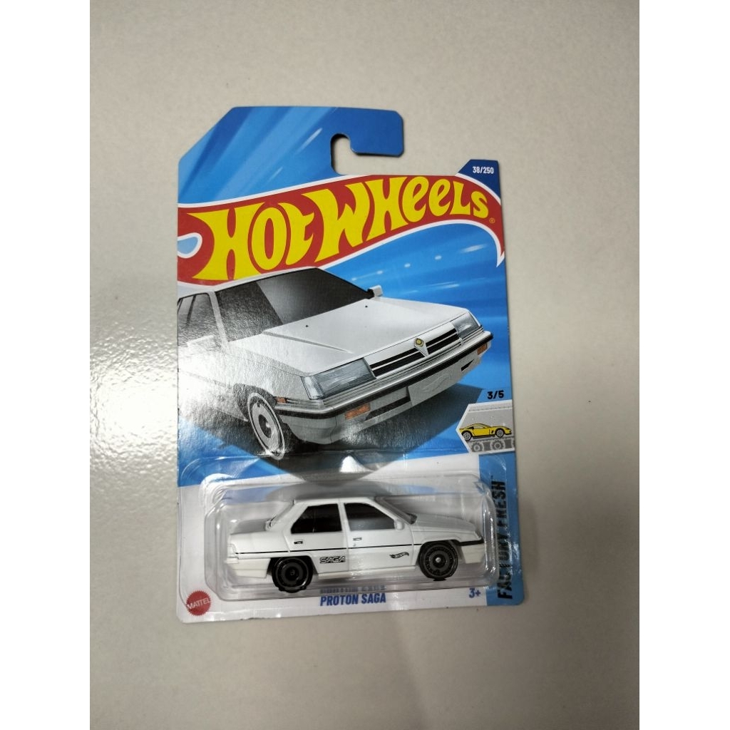 Hotwheels Proton Saga / Hw Proton Saga / Proton Saga White