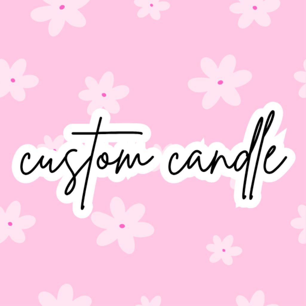 custom candle | Secret message candle