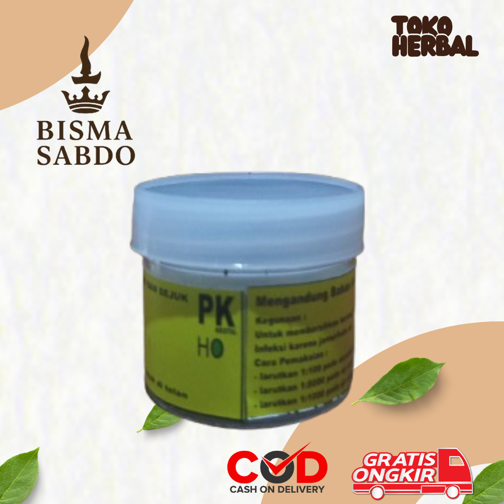 

Bisma Sabdo - PK Obat Gatal Koreng Isi 1 pcs Pot Eksim Koreng Jamur Kurap Kutu Air Original