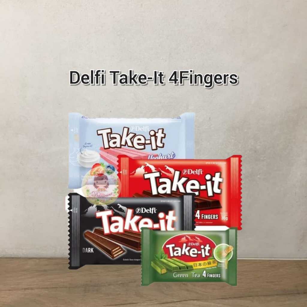 

Delfi take it 4F dark green tea milk yohurt chocolate 35 gram eceran ( ds bgr )
