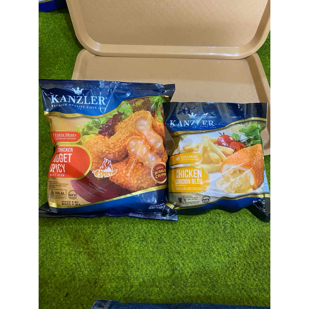 

Ambyar Kanzler Chicken Nugget Crispy Spicy + Cordon Bleu