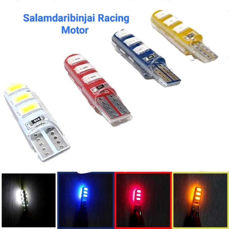 LAMPU SEIN JELLY DIAM LED (TIDAK KEDIP) SEN MOTOR JELY BOLA CUCUK TANCAP BEBEK SENJA UNIVERS MATIC B