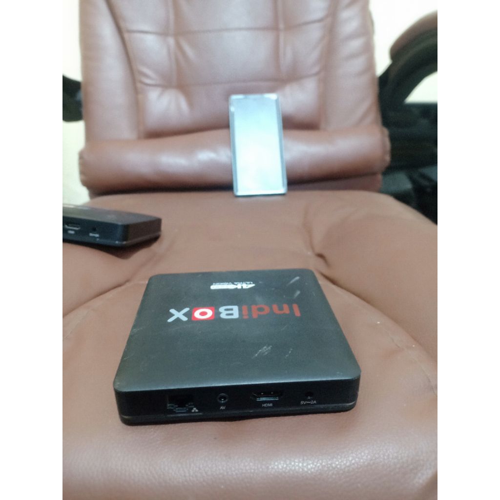 STB INDIBOX 4K UHD ORIGINALAN BELUM ROOT