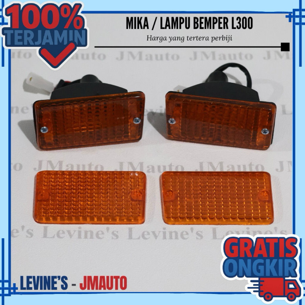 mika lampu bemper bawah L300 kualitas bagus (harga perbiji) / mika bemper L300 / lampu bemper l300 k