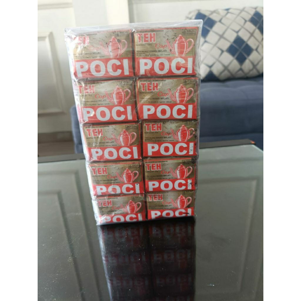 

1 Slop Teh Poci Gold Asli Slawi kemasan 10gr isi 50pcs