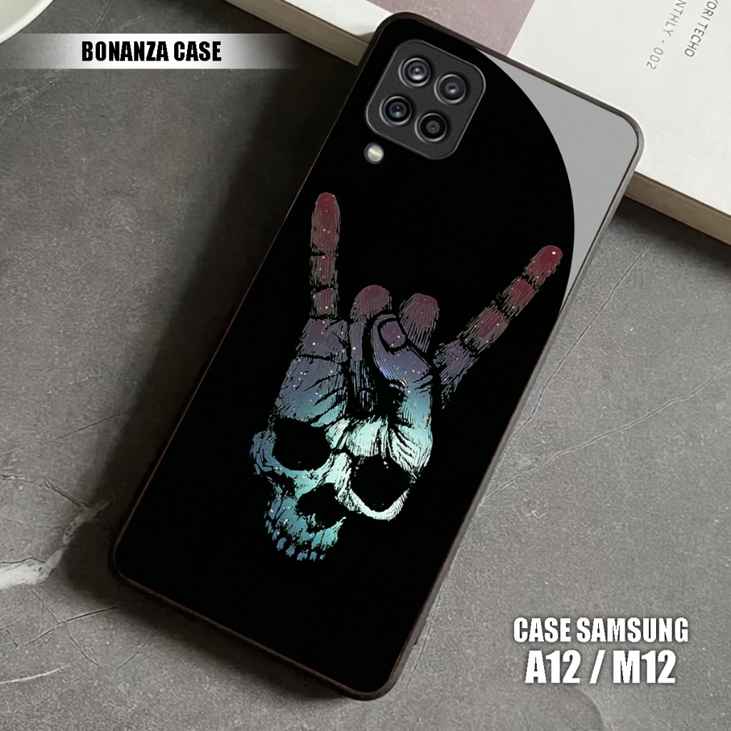 Bonanza - Casing Hp Samsung A12 / M12 - Case Fashion Terlaris - Case Hp Samsung A12 / M12 - Softcase