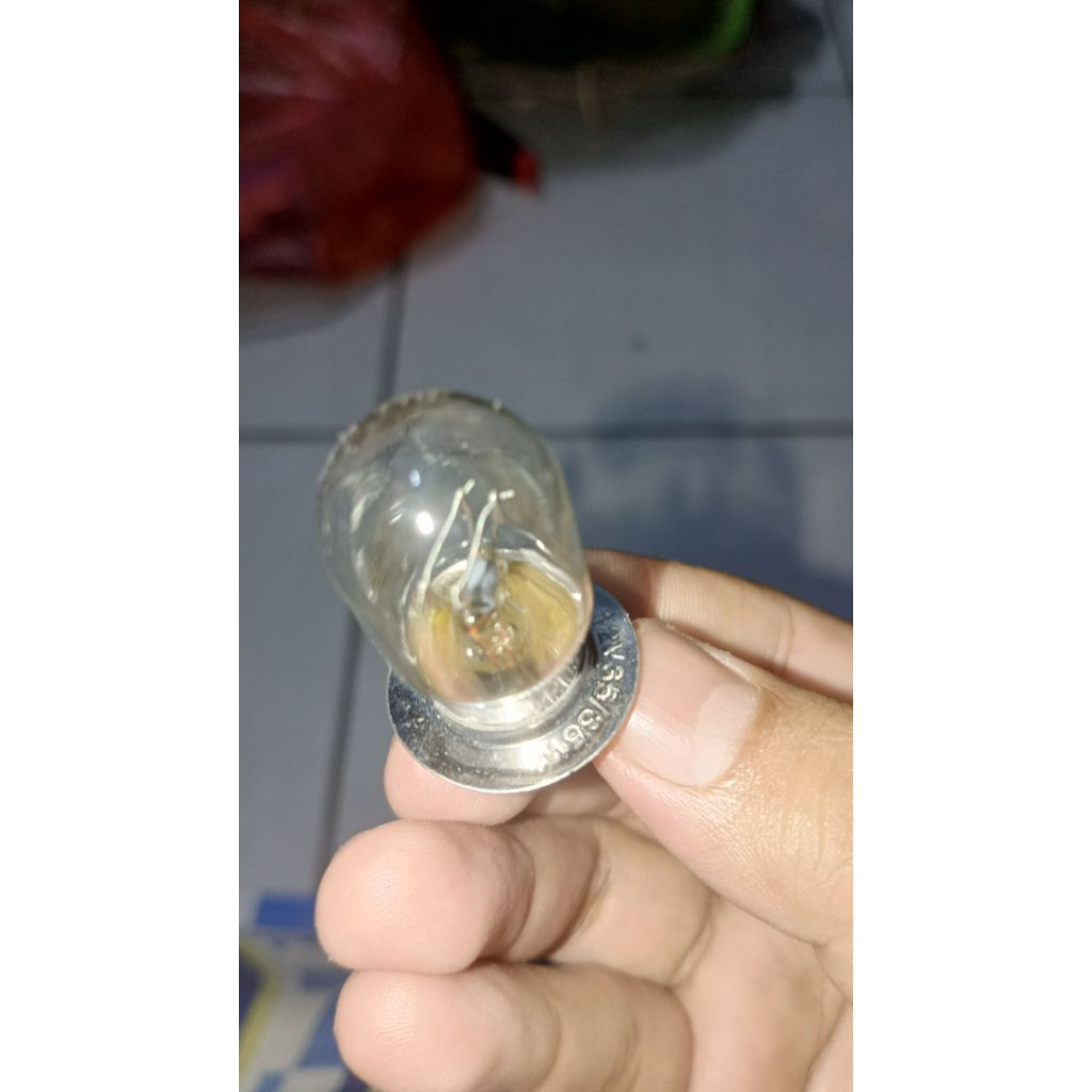 bohlam lampu motor matik beat,Mio,Fino, Scoopy 12volt 35 watt