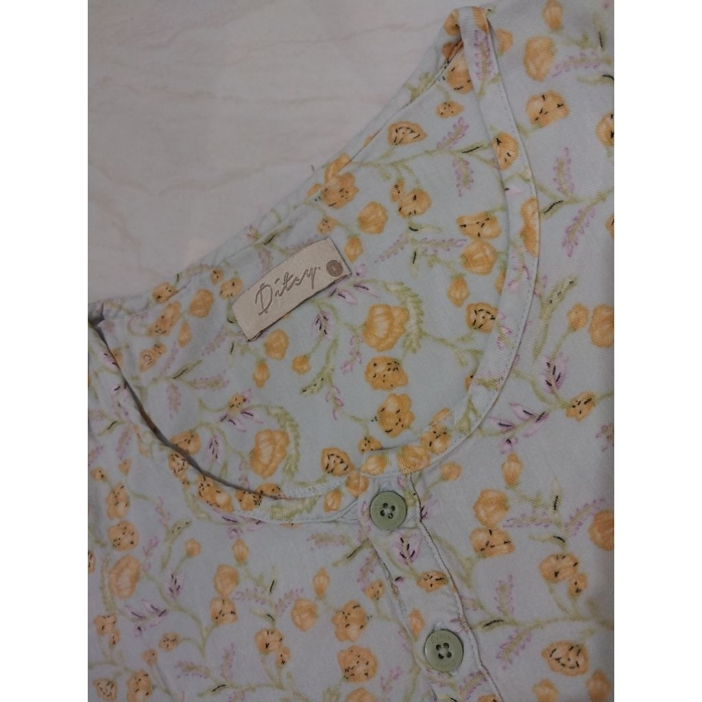 Preloved daster ditsy