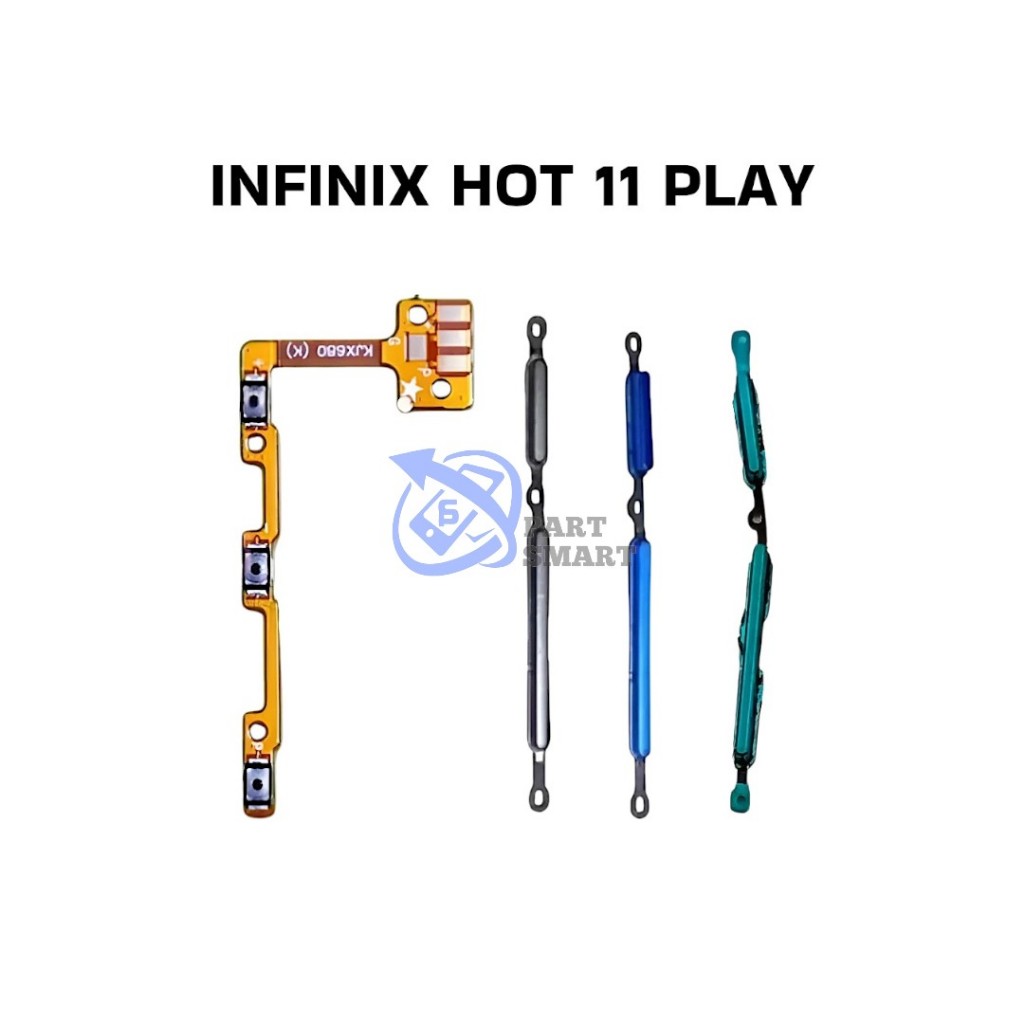 FLEXIBLE ON OFF TOMBOL VOLUME INFINIX 11 HOT PLAY