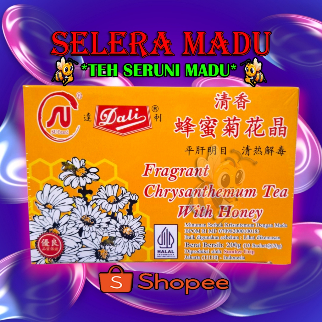 

CHRYSANTHEMUM TEA WITH HONEY (TEH SERUNI MADU)