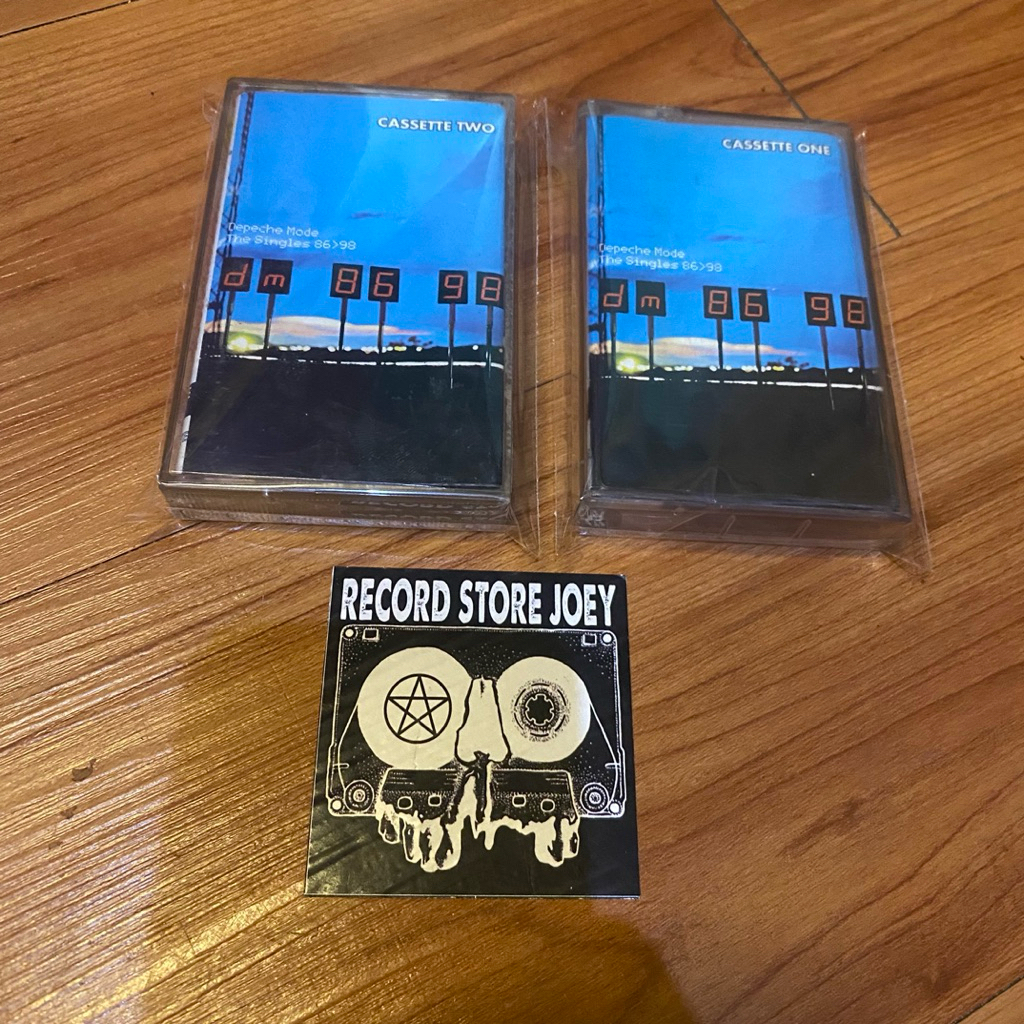 kaset depeche mode ( double kaset )- the singles 86/98 ( the best of )