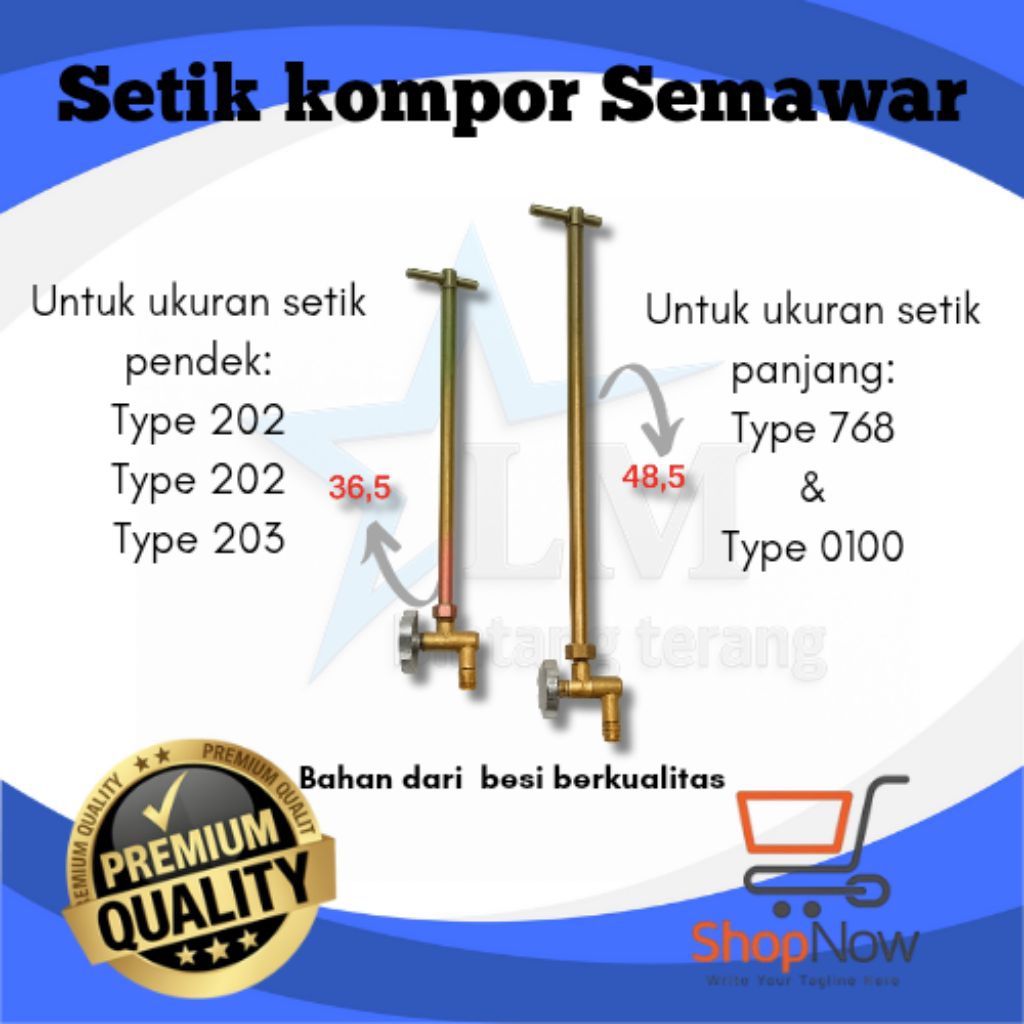 [GROSIR] SETICK KOMPOR GAS SEMAWAR | SETICK KOMPOR NASI GORENG