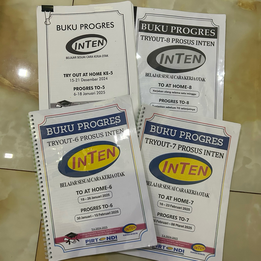 wts preloved progress try out inten