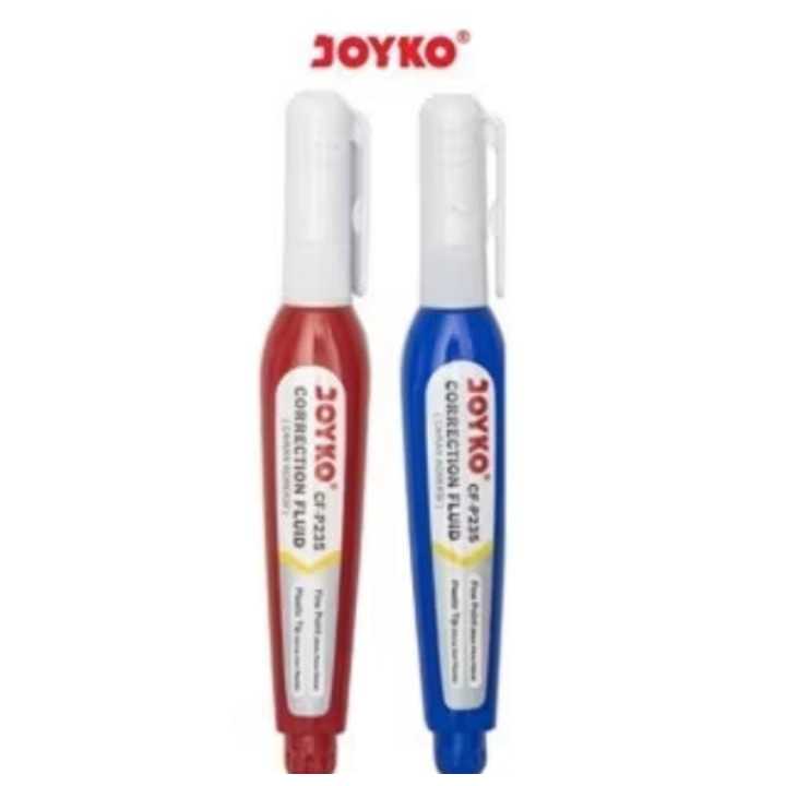 

( 1 PACK ) Correction Fluid Cairan Koreksi Penghapus Cair Joyko CF-P235 1 PACK ISI 12 BIJI
