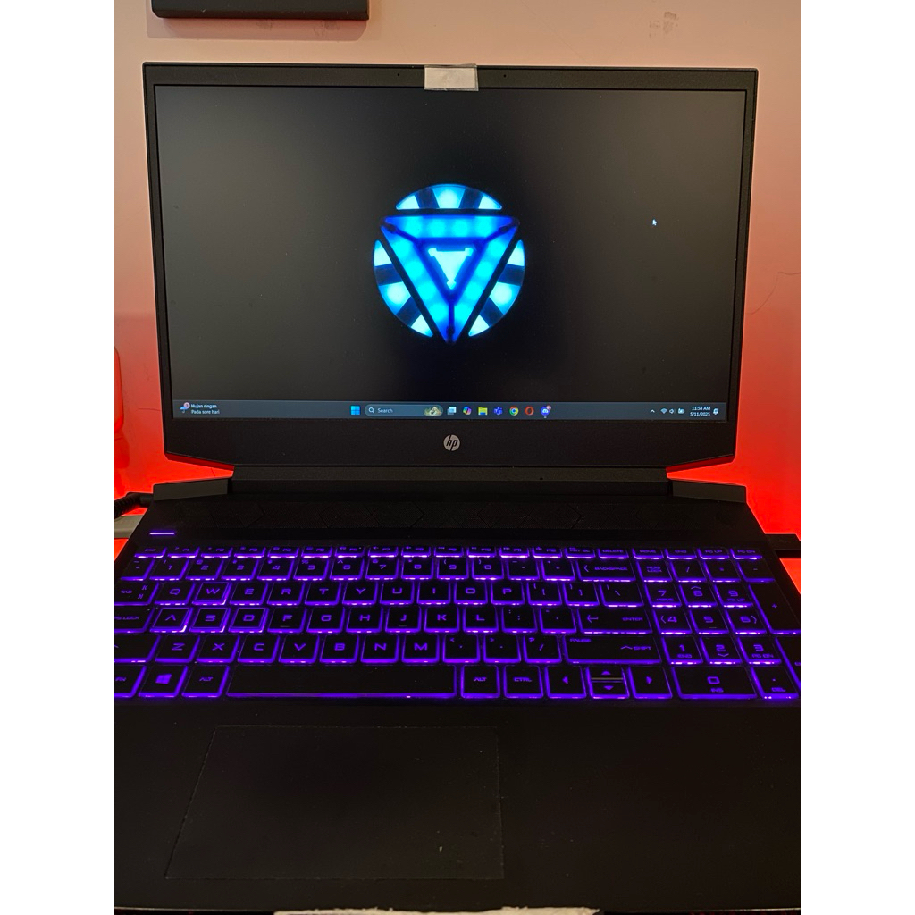 Laptop Gaming HP Pavilion Gaming 15 AMD Ryzen 7 3750H VGA Nvidia GTX 1660Ti 6GB