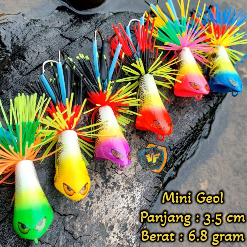 Geol mini 3,5cm gedek umpan gabus