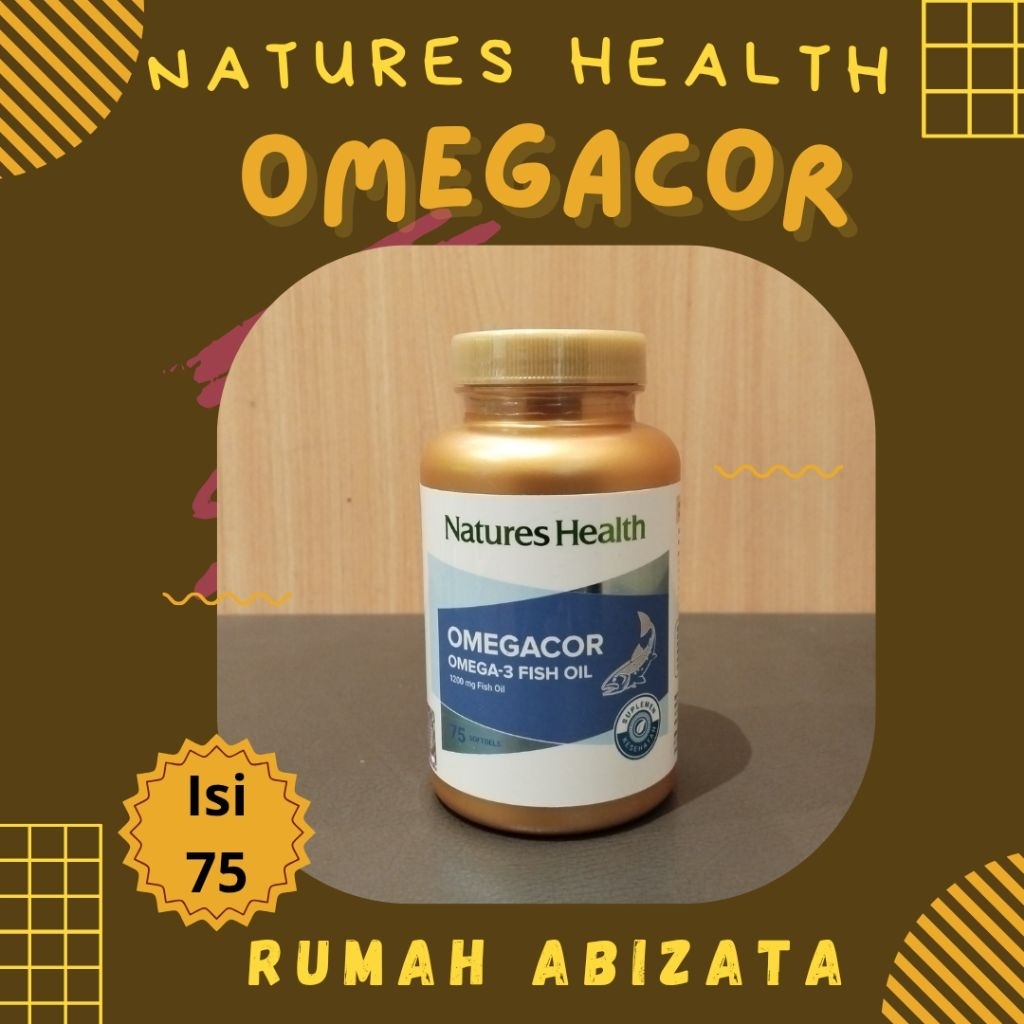 NATURES HEALTH OMEGACOR -  75 softgel