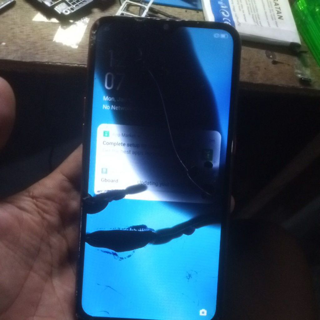 hp Oppo a1k minus lcd sentuh aman joss ram 2/32