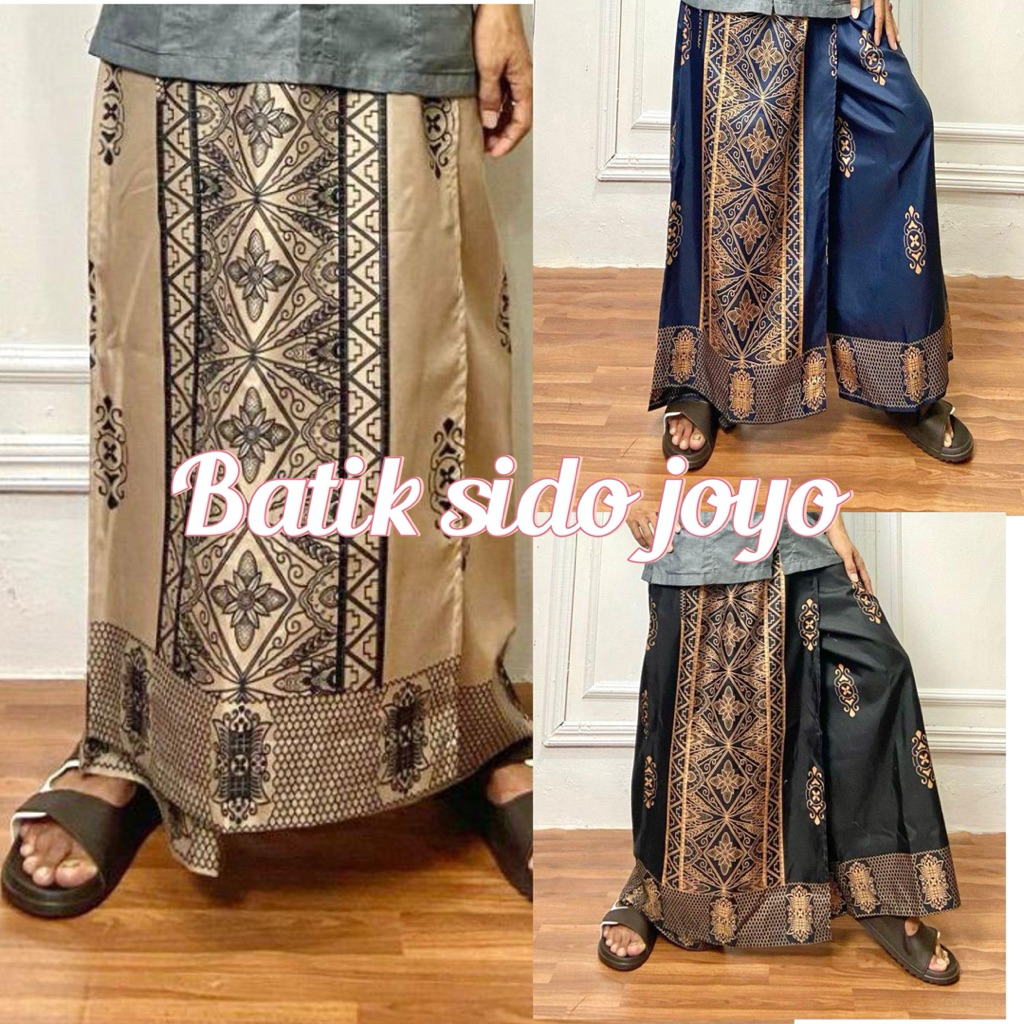Sarung Celana Dewasa Batik Motif Sarwon Baginda Pria Dewasa
