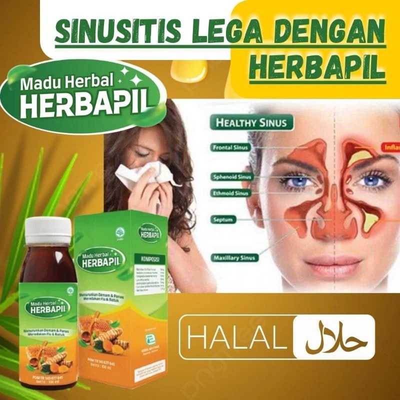 

MADU HERBAPIL OBAT SINUSITIS HALAL MUI TERJAMIN