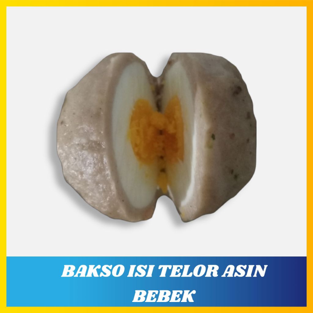 

Bakso telor asin bebek gratis bumbu kuah bakso minyak bawang dan saos