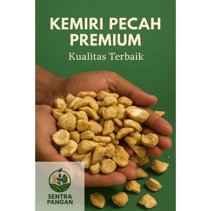 

SENTRA PANGAN Kemiri Pecah Premium Qualitas Export 250gr 500gr 1000gr