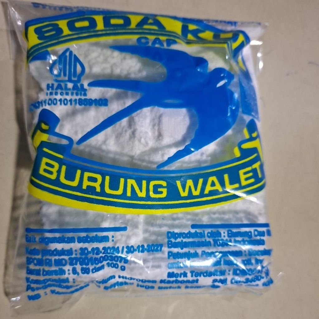 

SODA KUE BURUNG WALET BIRU