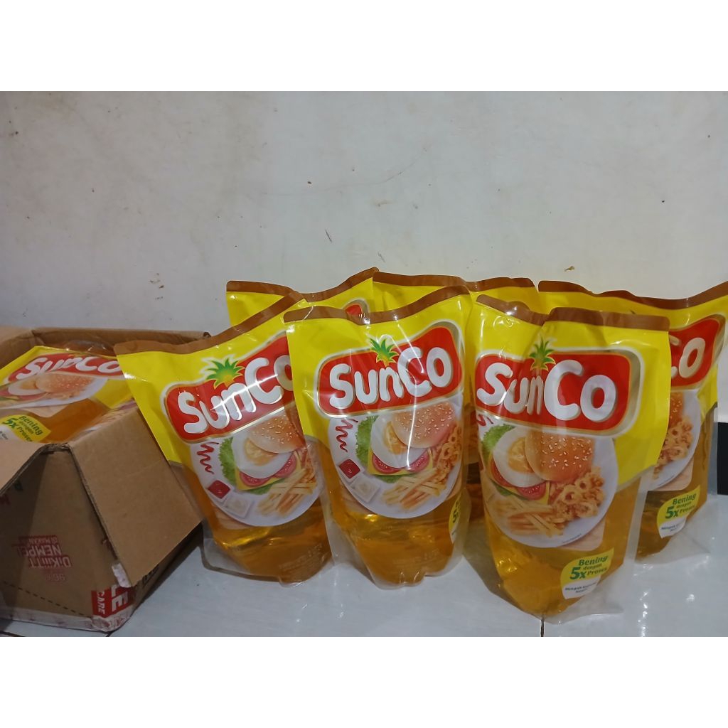 

Sunco Minyak Goreng Pouch 2L karton isi 6