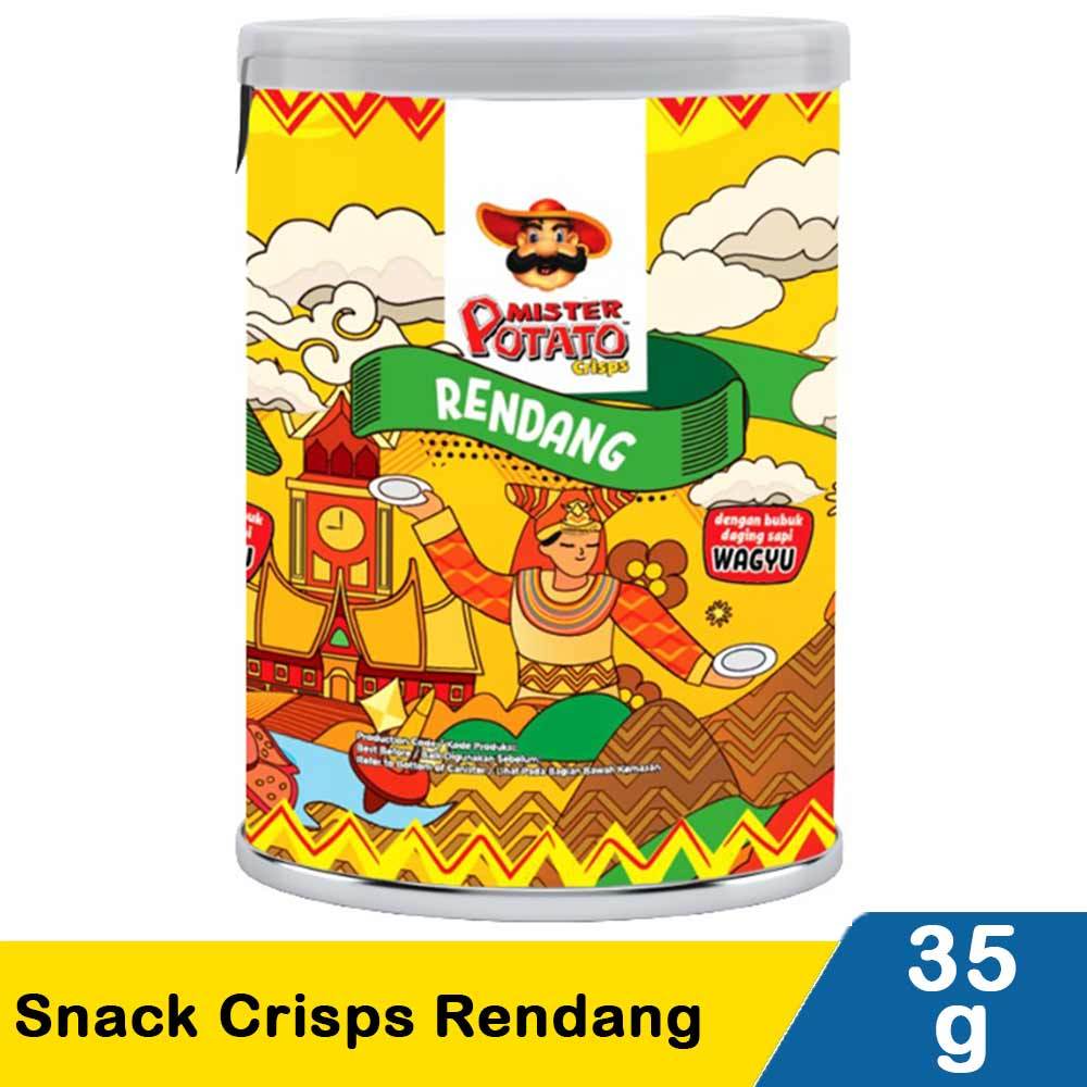 

mister potato snack crisps rendang 35g
