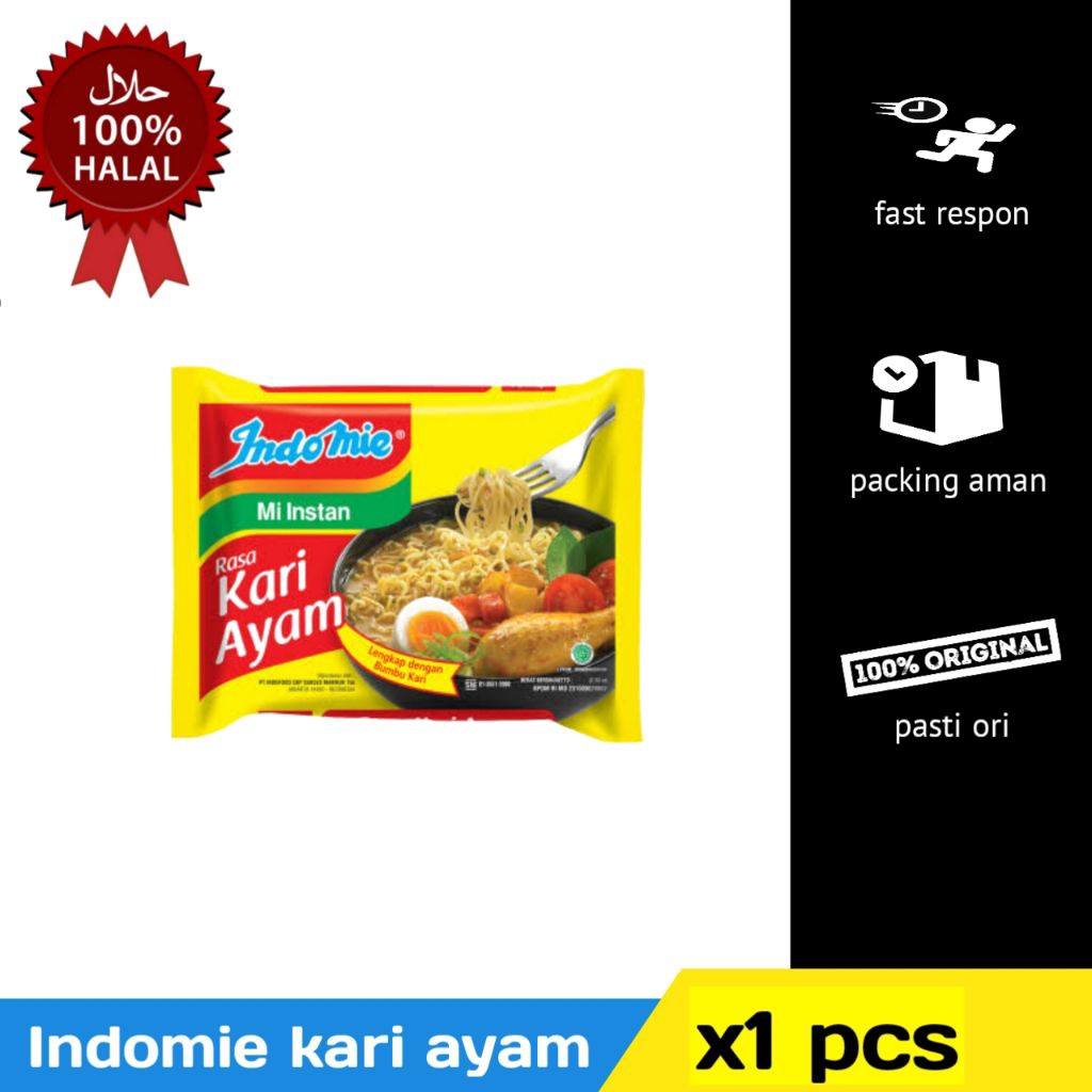 

indomie kari ayam 72 gram