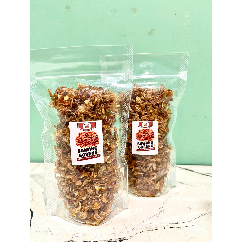 

bawang goreng asli 100% tanpa campuran