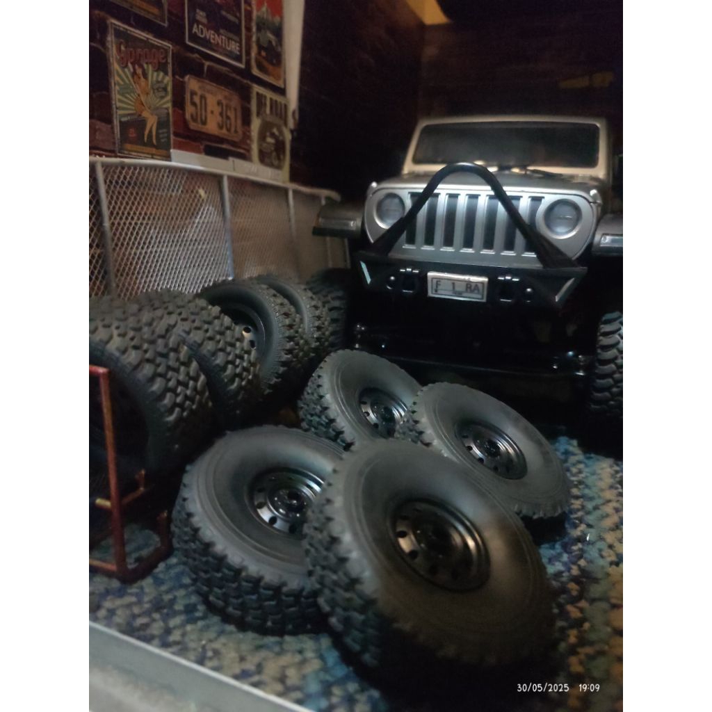 Ban plus velg MN78 dan WPL C34