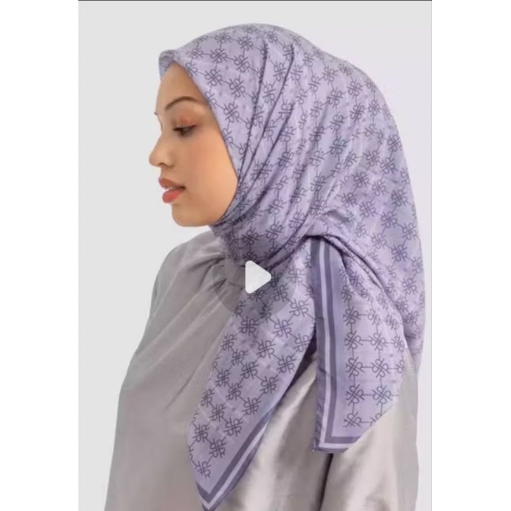 NEW RIA MIRANDA ESHAL SCARF LAVENDER GREY