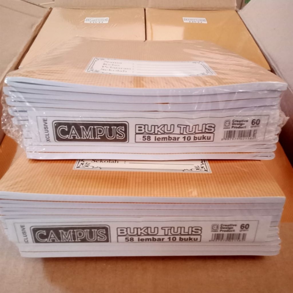 

buku tulis murah 58 LEMBAR KERTAS isi 10 BUKU TULIS