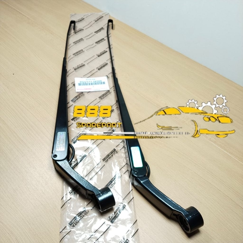 GAGANG STANG WIPER ARM KACA MOBIL TOYOTA HILUX 1SET KOMPLIT GRADE OEM