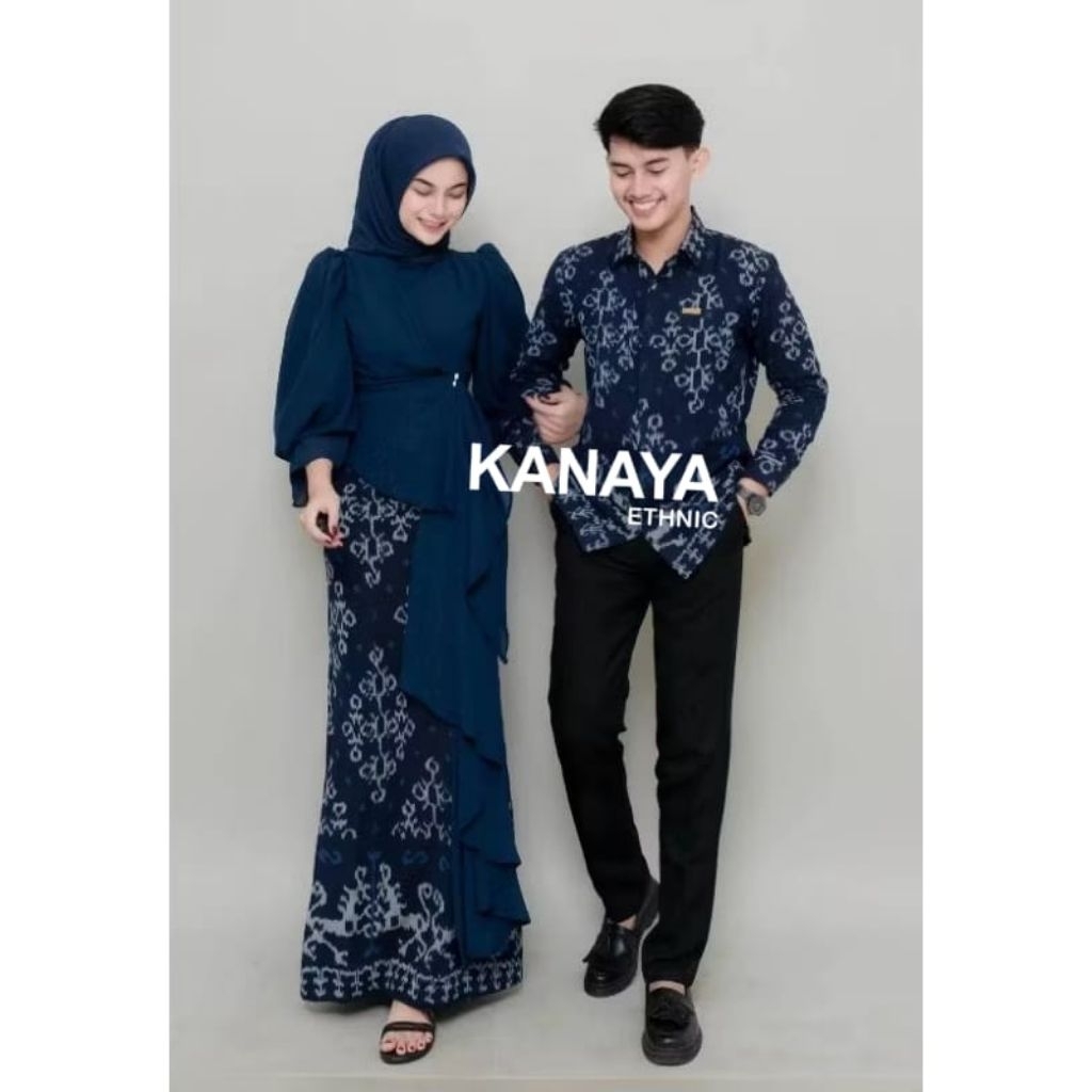 BAJU TENUN COUPLE / COUPLE / GAMIS TENUN COUPLE - BAJU SARIMBIT TENUN