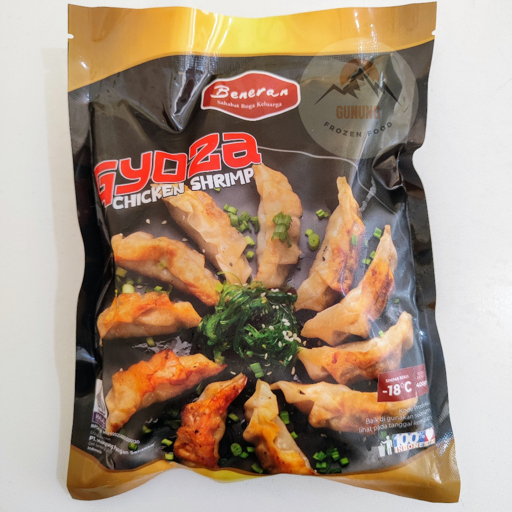 

Beneran Gyoza Chicken Shrimp 400gr