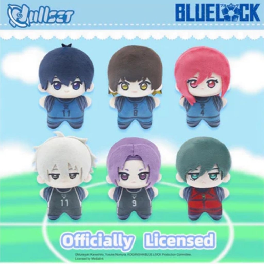 [Unsealed] Blue Lock Doll/Plushie/Keychain Plushie/Starfish Shape Doll