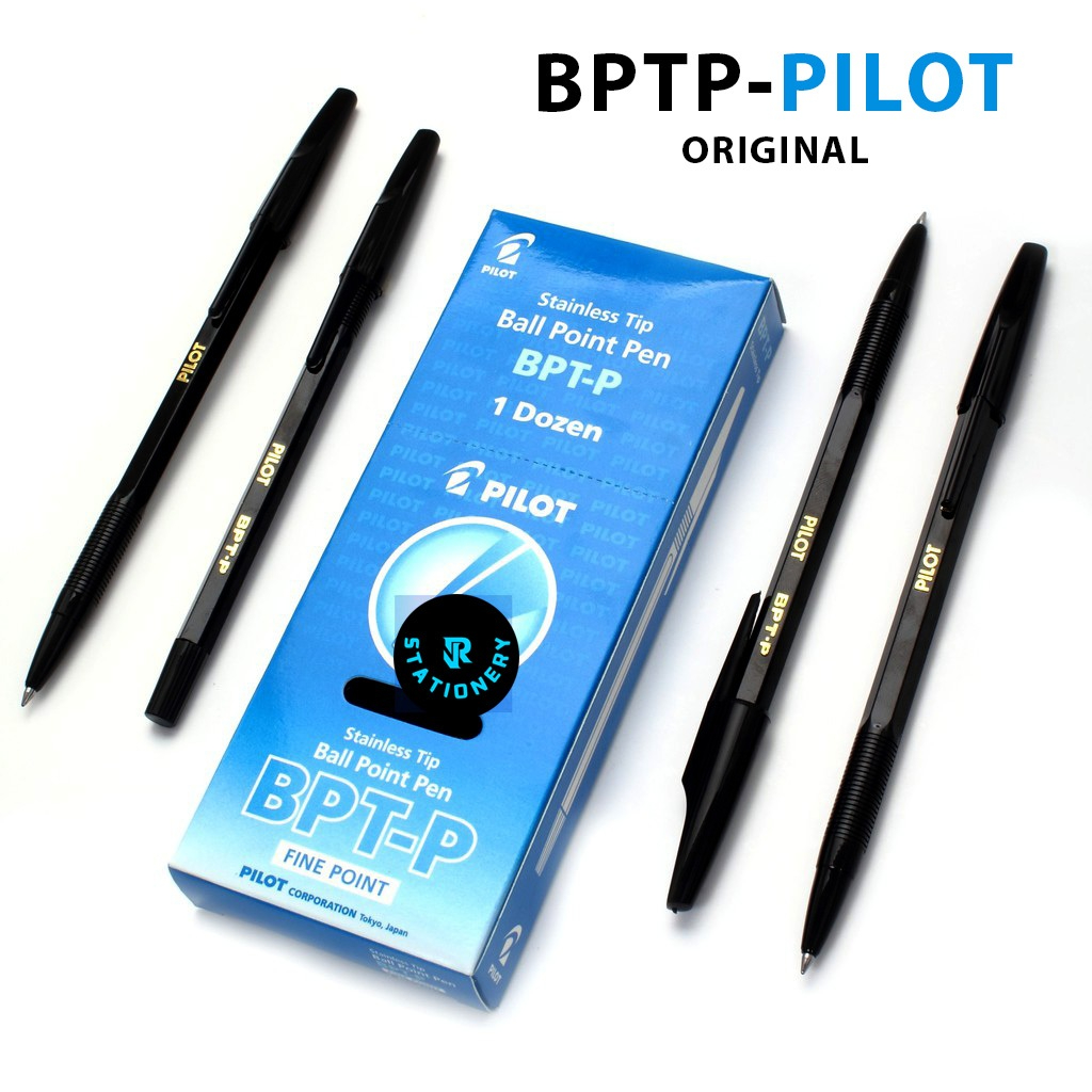 

PULPEN PILOT BPT-P PILOT ( 1BOX/12PCS ) PEN PENA HITAM, BIRU