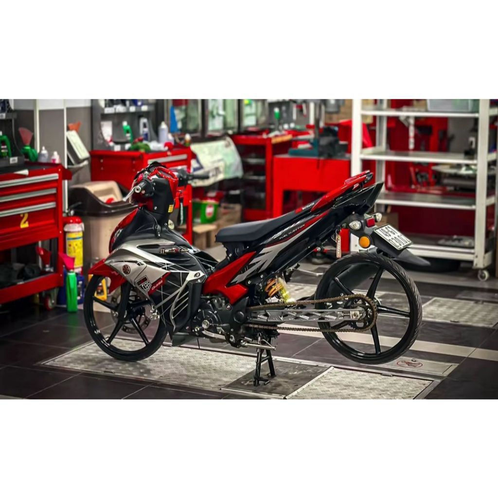 Striping Sticker Transparan Yamaha MX KING Custom Malaysia