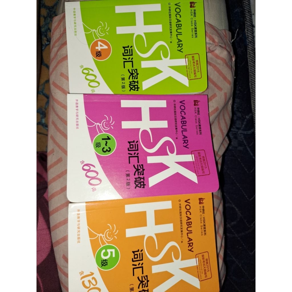 Buku Mandarin Vocabulary HSK 1-3 HSK 4 HSK 5