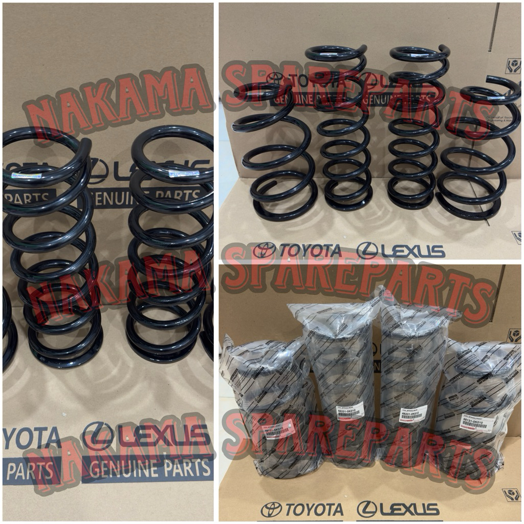 COIL SPRING PER KEONG INNOVA DIESEL DEPAN BELAKANG ORIGINAL